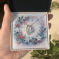 Christmas Background 094 - Forever Love Necklace