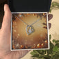 Christmas Background 062 - Forever Love Necklace