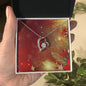 Christmas Background 098 - Forever Love Necklace