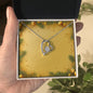 Christmas Background 056 - Forever Love Necklace
