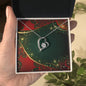 Christmas Background 071 - Forever Love Necklace