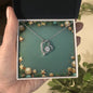Christmas Background 044 - Forever Love Necklace