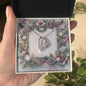 Christmas Background 077 - Forever Love Necklace