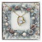 Christmas Background 081 - 18k Yellow Gold Finish Forever Love Necklace