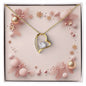 Christmas Background 055 - 18k Yellow Gold Finish Forever Love Necklace
