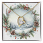 Christmas Background 083 - 18k Yellow Gold Finish Forever Love Necklace