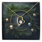 Christmas Background 108 - 18k Yellow Gold Finish Forever Love Necklace