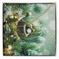 Christmas Background 130 - 18k Yellow Gold Finish Forever Love Necklace
