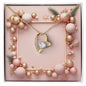 Christmas Background 038 - 18k Yellow Gold Finish Forever Love Necklace