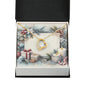 Christmas Background 078 - 18k Yellow Gold Finish Forever Love Necklace
