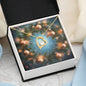 Christmas Background 107 - 18k Yellow Gold Finish Forever Love Necklace