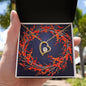 Christmas Background 121 - 18k Yellow Gold Finish Forever Love Necklace