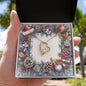 Christmas Background 076 - 18k Yellow Gold Finish Forever Love Necklace