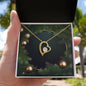 Christmas Background 103 - 18k Yellow Gold Finish Forever Love Necklace