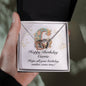 Happy Birthday Carrie v01 - Interlocking Hearts Necklace