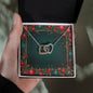 Christmas Background 070 - Interlocking Hearts Necklace