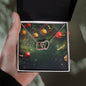 Christmas Background 120 - Interlocking Hearts Necklace