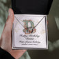 Happy Birthday Denise v01 - Interlocking Hearts Necklace