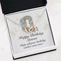 Happy Birthday Quiana v01 - Interlocking Hearts Necklace