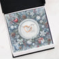 Christmas Background 088 - Interlocking Hearts Necklace