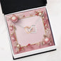 Christmas Background 002 - Interlocking Hearts Necklace