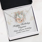 Happy Birthday Virginia v01 - Interlocking Hearts Necklace