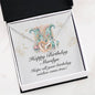 Happy Birthday Marilyn v01 - Interlocking Hearts Necklace