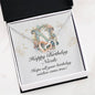 Happy Birthday Nicole v01 - Interlocking Hearts Necklace