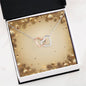 Christmas Background 052 - Interlocking Hearts Necklace