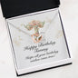 Happy Birthday Tammy v01 - Interlocking Hearts Necklace