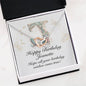 Happy Birthday Jeanette v01 - Interlocking Hearts Necklace