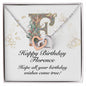 Happy Birthday Florence v01 - Interlocking Hearts Necklace
