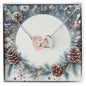 Christmas Background 085 - Interlocking Hearts Necklace