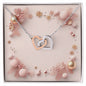 Christmas Background 055 - Interlocking Hearts Necklace