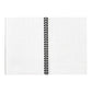 Pahonia (Belarus) - 6" x 8" Spiral Notebook