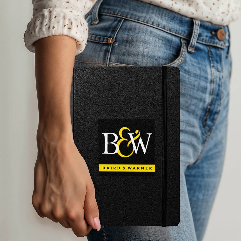 B and W - 5.5" x 8.5" Ambassador Bound Journal