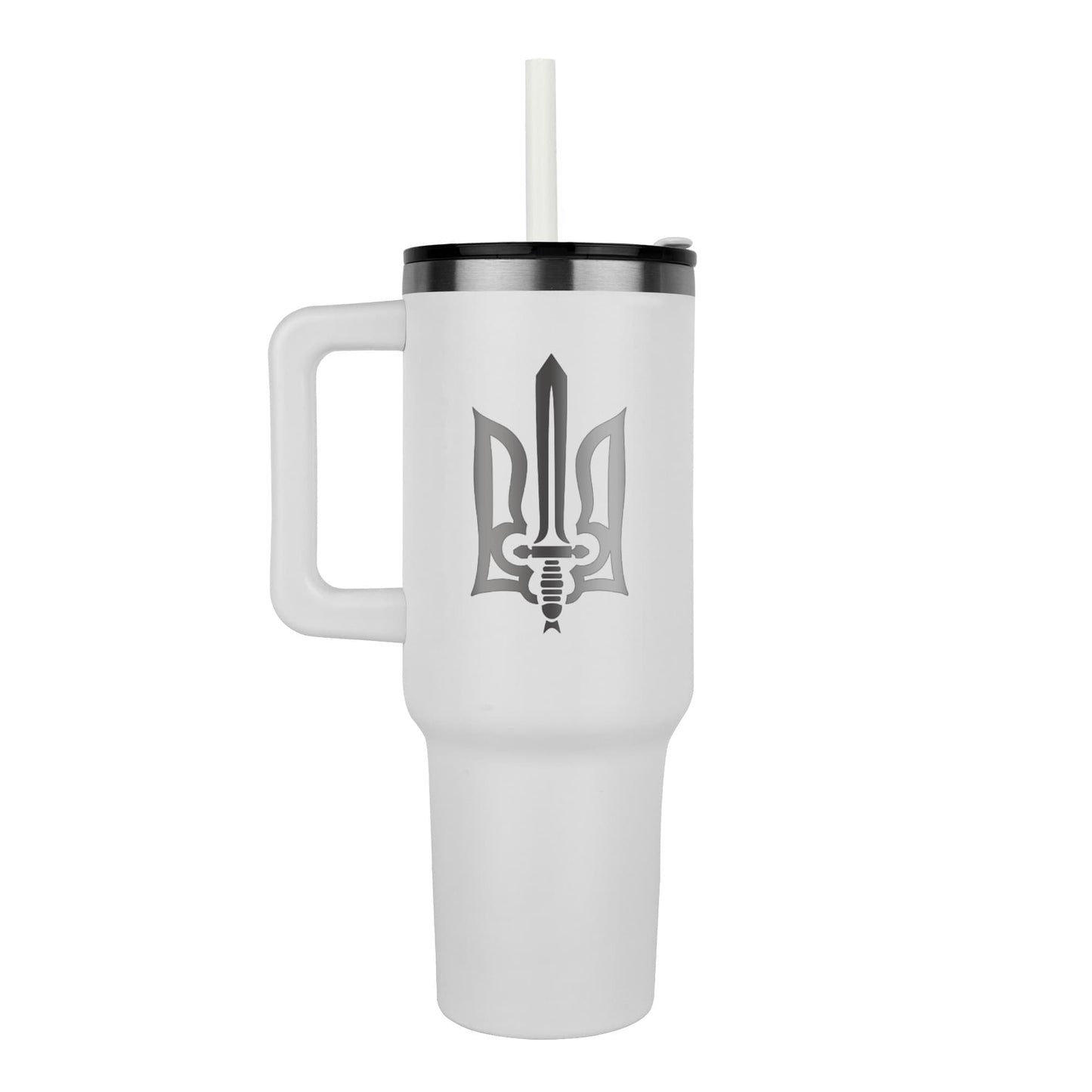 Stylized Tryzub - 40oz Pinnacle Tumbler