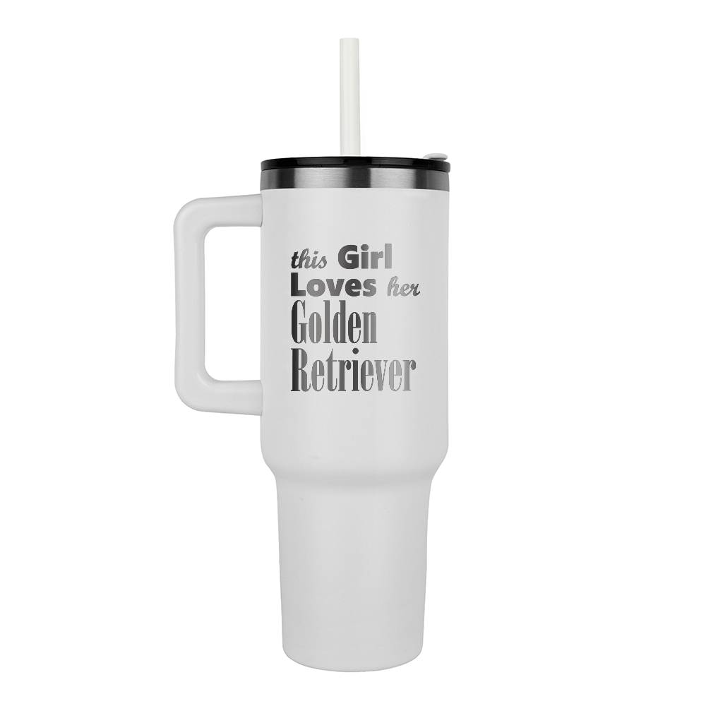 Golden Retriever - 40oz Pinnacle Tumbler