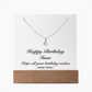 Happy Birthday Inna - Alluring Beauty Necklace Keepsake Acrylic Bundle With LED Lights