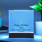 Happy Birthday Inna - Alluring Beauty Necklace Keepsake Acrylic Bundle With LED Lights