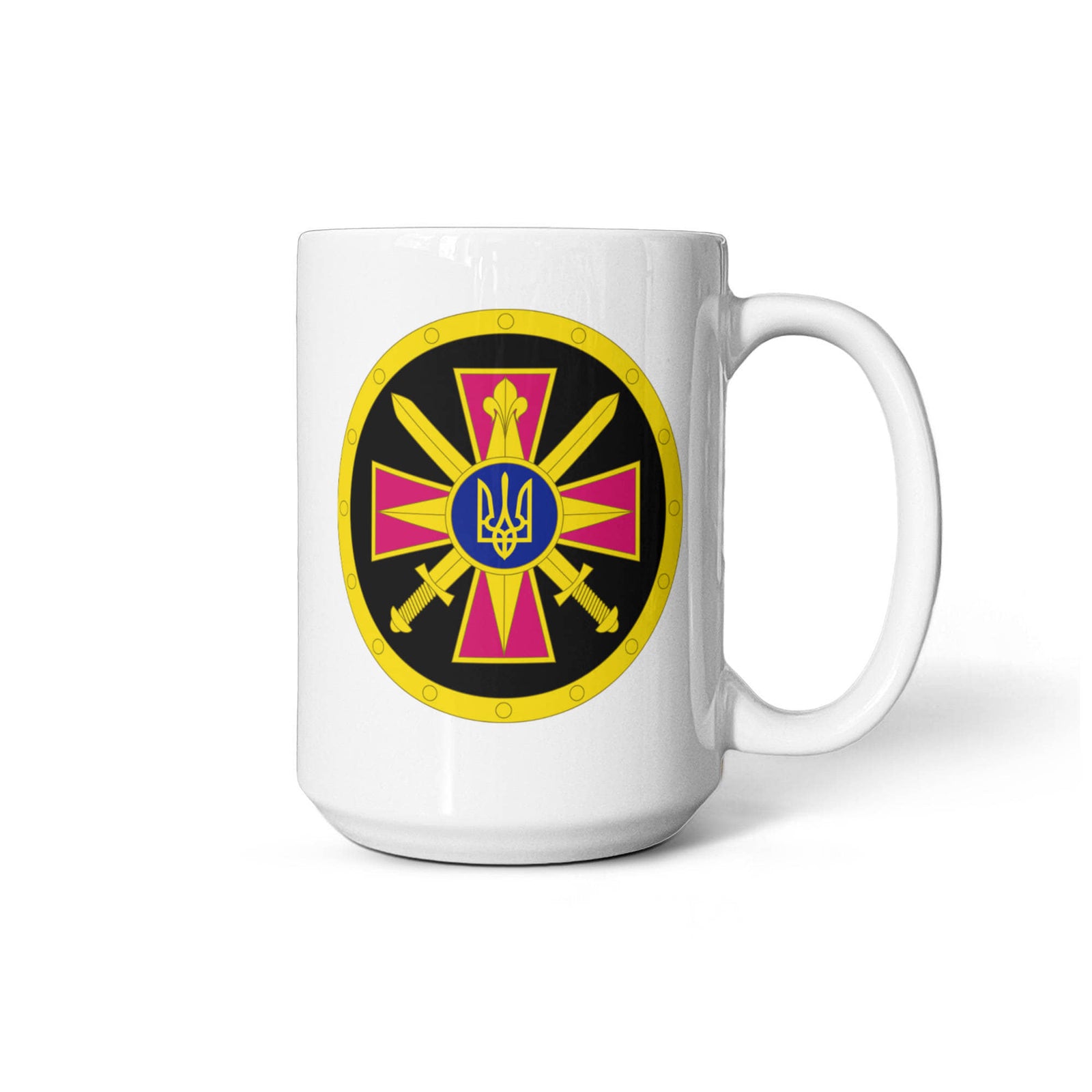 Ukrainian Defense Intelligence - 15oz White Ceramic Mug