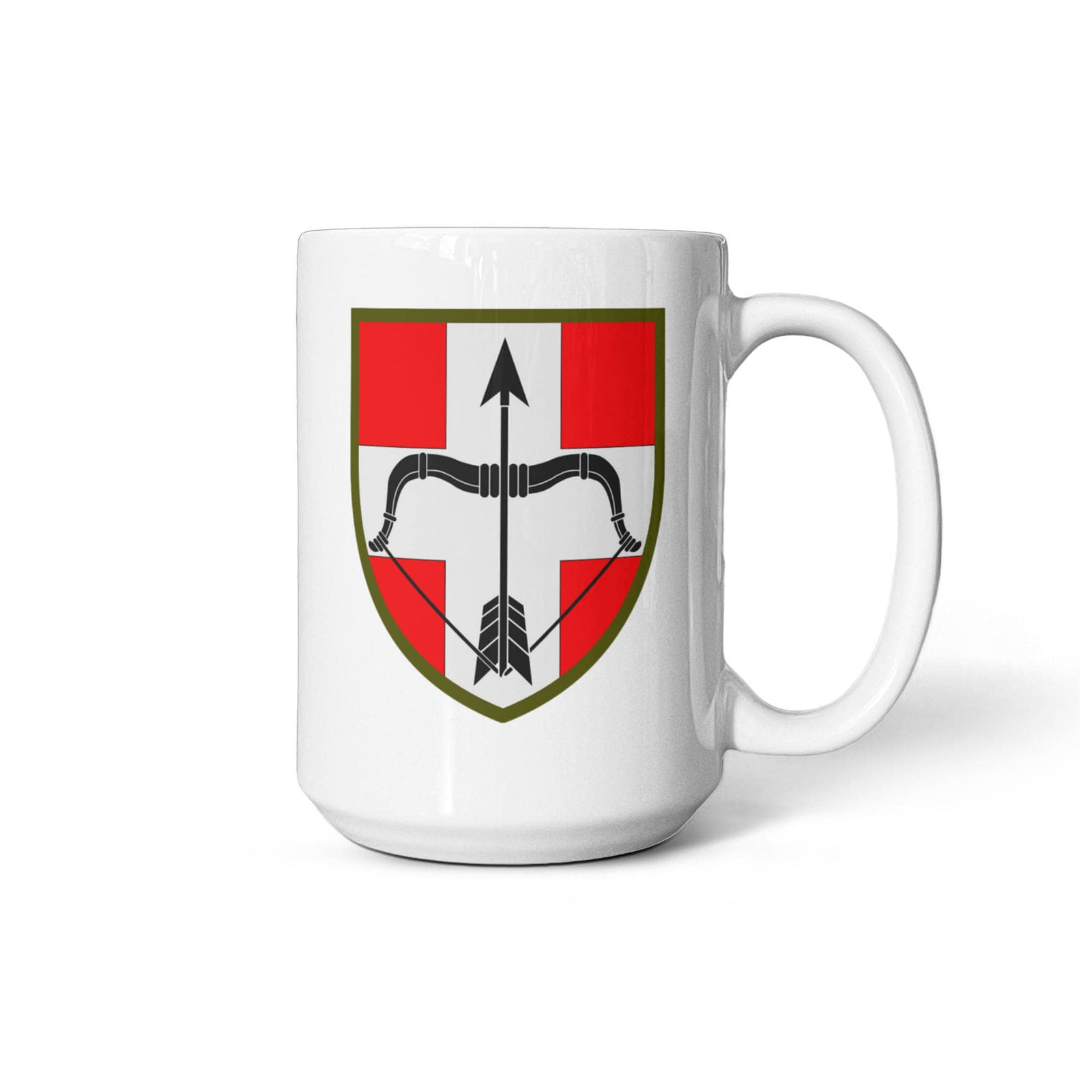 39th Air Defence Missile Regiment (Ukraine) - 15oz White Ceramic Mug