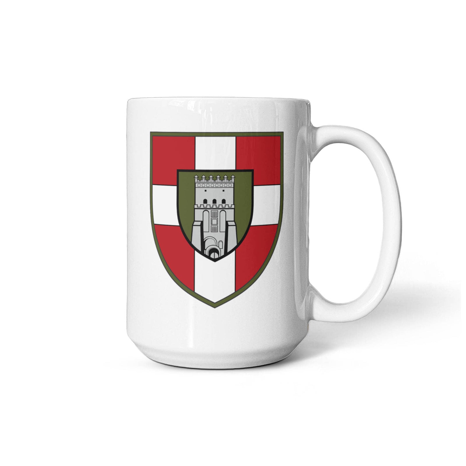 100th Mechanized Brigade (Ukraine) - 15oz White Ceramic Mug