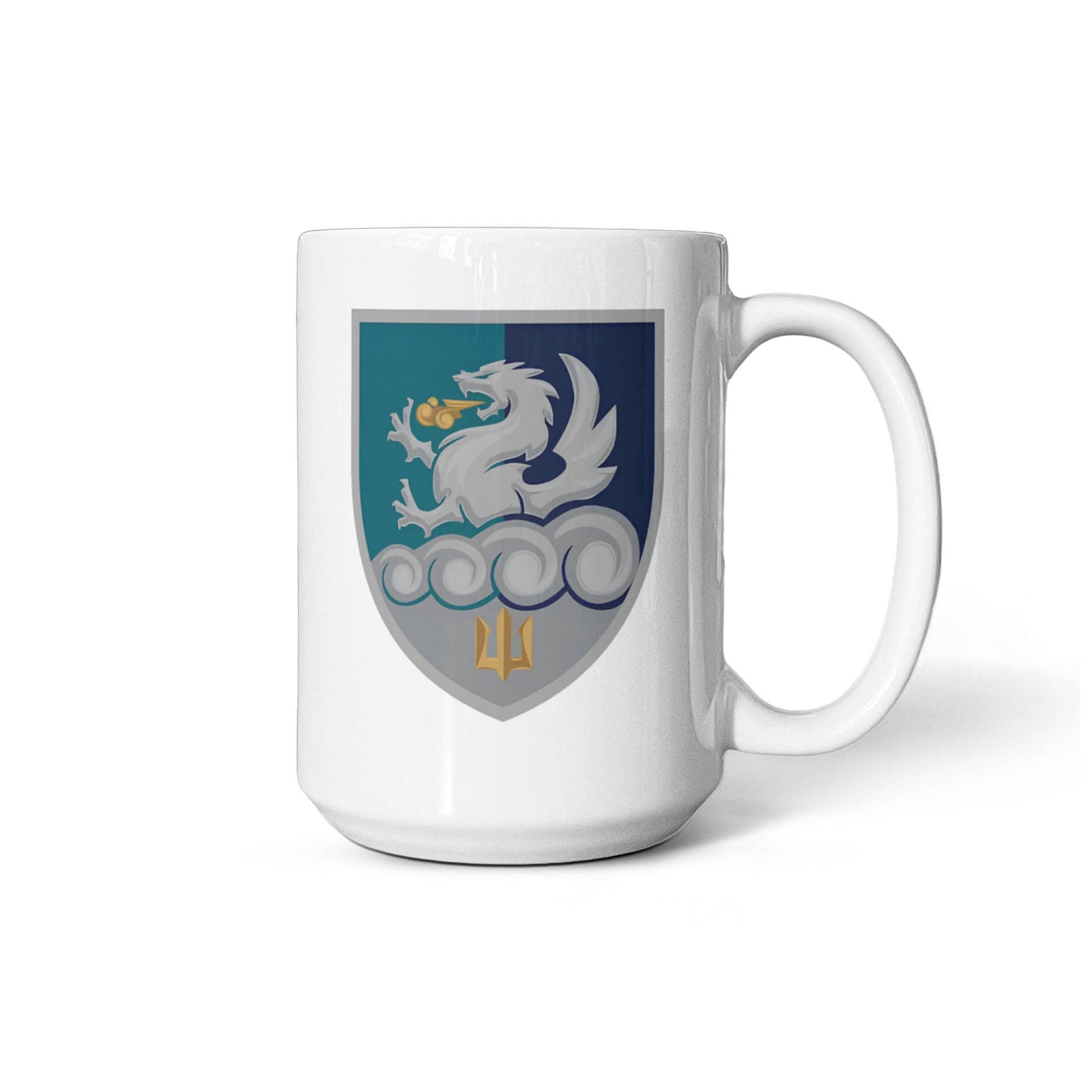 32nd Artillery Brigade (Ukraine) - 15oz White Ceramic Mug