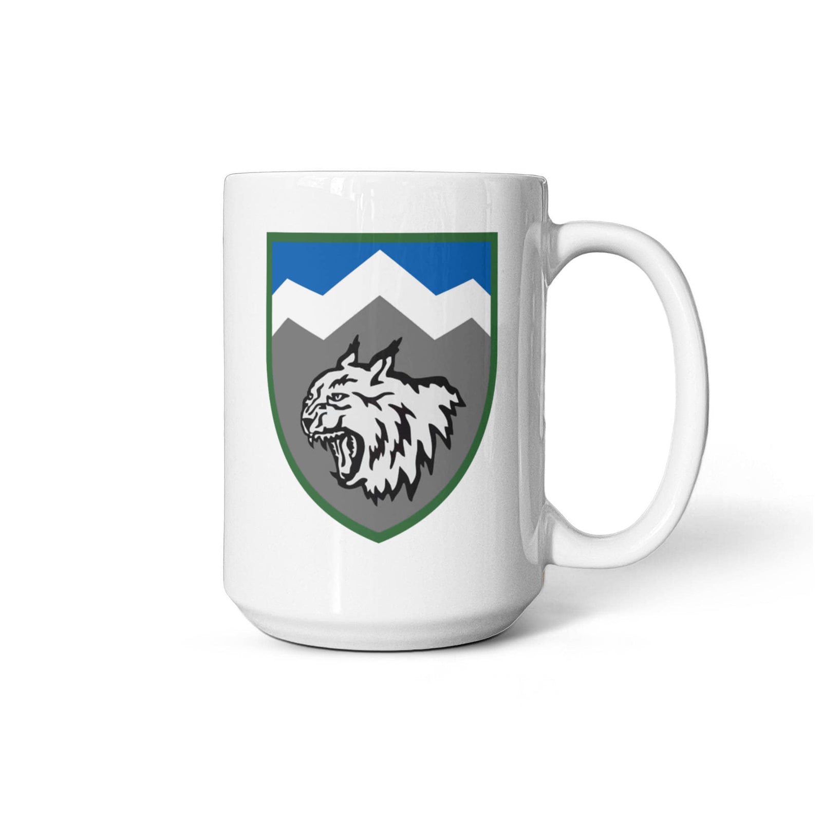 108th Mountain Assault Battalion (Ukraine) - 15oz White Ceramic Mug