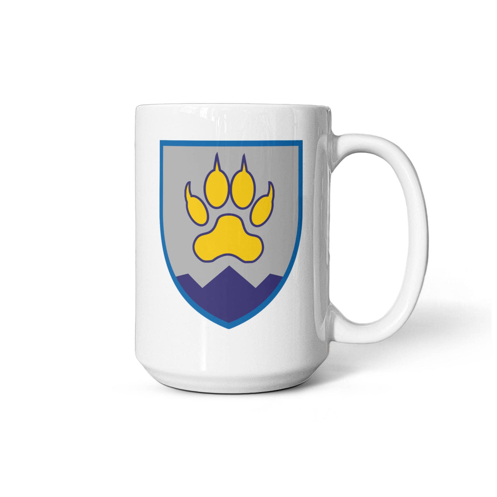 15th Mountain Assault Battalion (Ukraine) - 15oz White Ceramic Mug