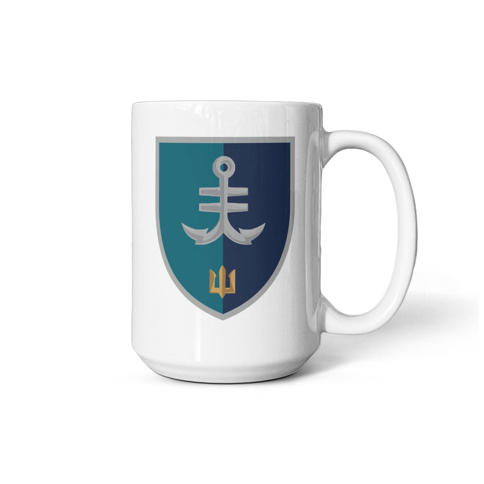 35th Marine Brigade (Ukraine) - 15oz White Ceramic Mug