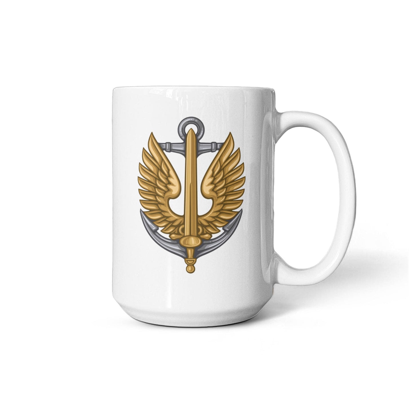Ukrainian Marine Corps - 15oz White Ceramic Mug