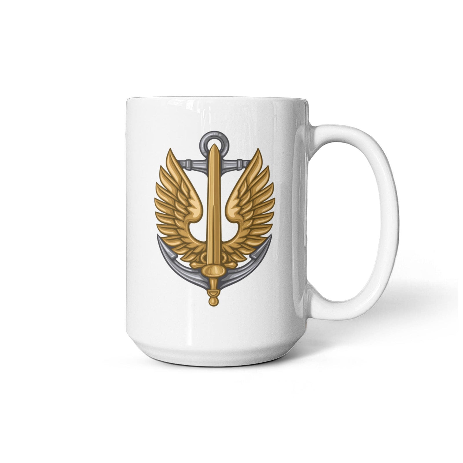 Ukrainian Marine Corps - 15oz White Ceramic Mug