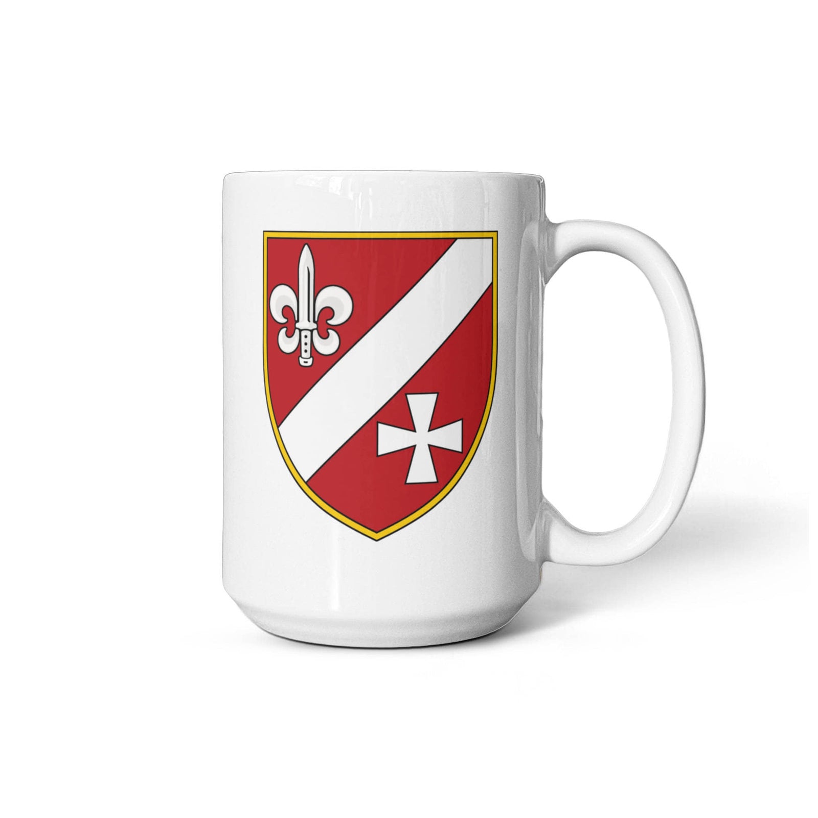 130th Reconnaissance Battalion (Ukraine) - 15oz White Ceramic Mug